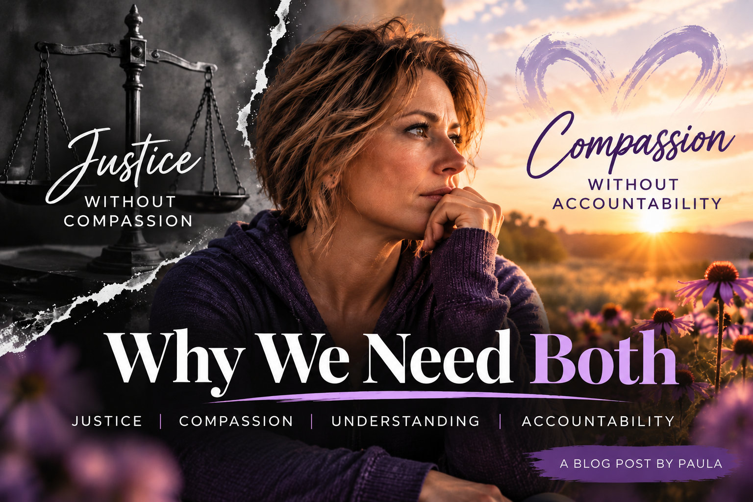 Justice Without Compassion. Compassion Without Accountability. Why We Need Both.